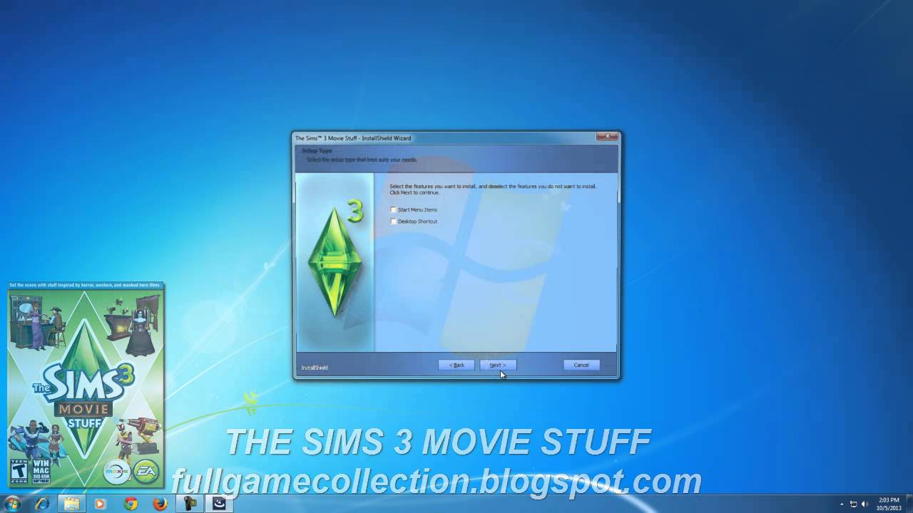 sims 3 movie stuff code
